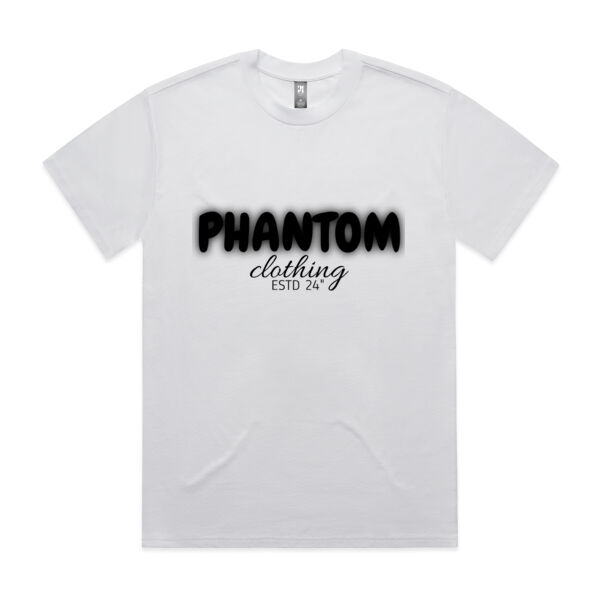 Men's Glow Heavy Tee - Black Thumbnail