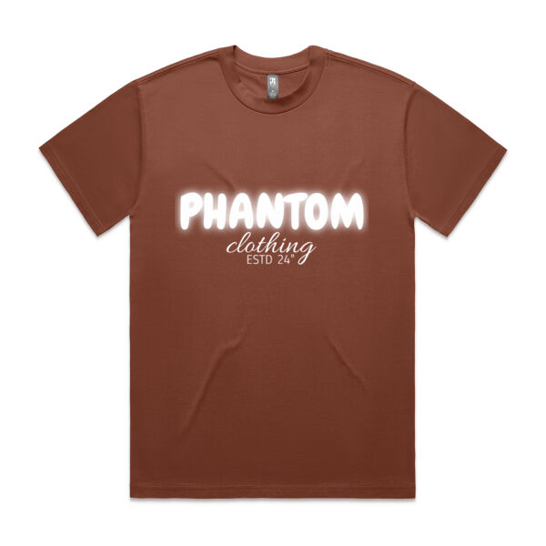 Men's Glow Heavy Tee - White Thumbnail