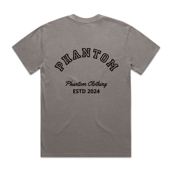 Men's Phantom Faded Staple Tee - Black Thumbnail