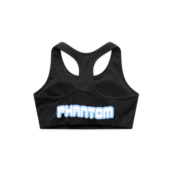 Women's Wavy Razor Back Sports Bra Thumbnail