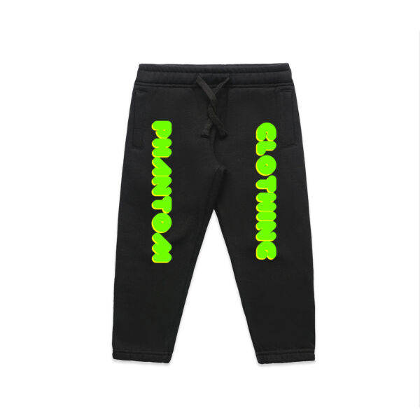 Kid's Phantom Block Trackies - Green Thumbnail