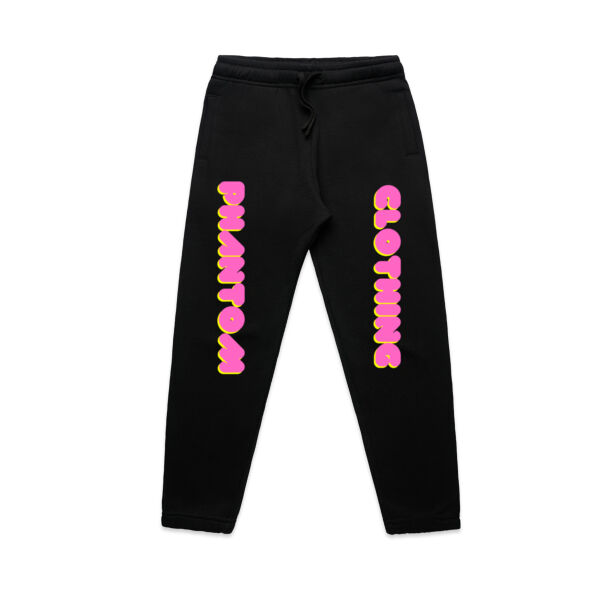 Youth Phantom Block Trackies - Pink Thumbnail